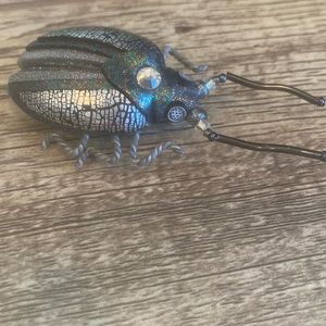 Rare Vintage Handmade Joyce Fritz Studio Yipes brooch